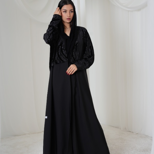 Half velvet half Bisht