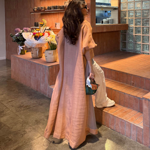 Linen Summer Bisht